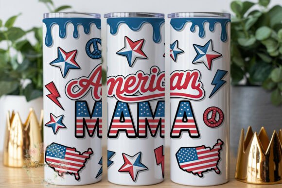 American Mama Flag Tumbler Design Review