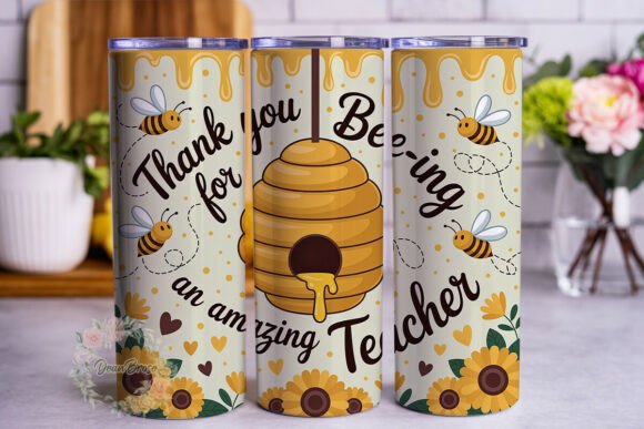 Bee Amazing Teacher Tumbler Wrap Review
