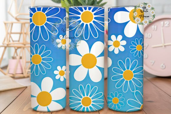 Blue Daisy Floral 20oz Tumbler Wrap Review