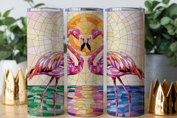 Flamingo Stained Glass Tumbler Wrap Review