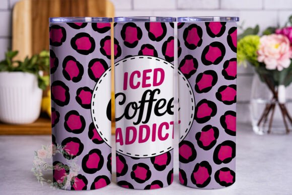 Lavender Leopard Coffee Tumbler Wrap Review