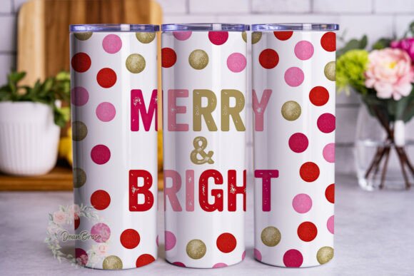 Merry Bright Polka Dot Tumbler Wrap Review