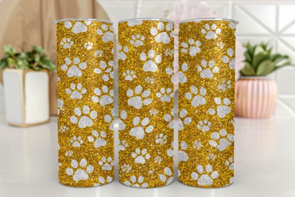 Paw Print Dog Mom 20oz Tumbler Embroidery Design Review