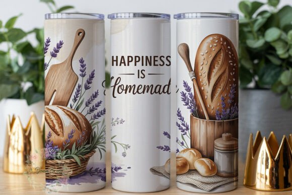 Rustic Bread Lavender Tumbler Wrap Review