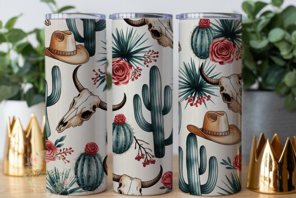 Rustic Desert Bloom Tumbler Wrap Review