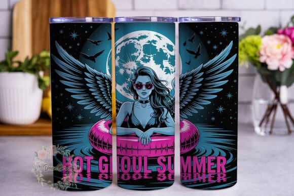 Spooky Summer Ghoul Tumbler Wrap Review
